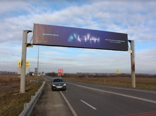 Міст 18x3,  Траса М-06, Київ - Чоп, 549 км, 500 м, виїзд з міста