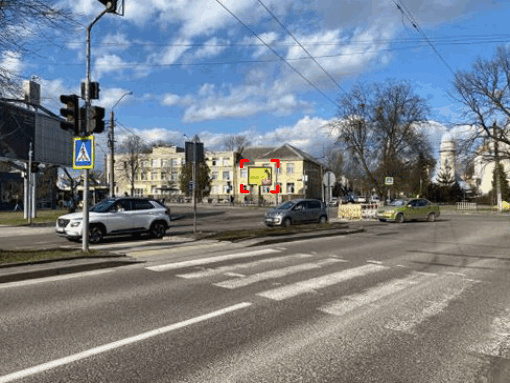 Скролл 2.3x3.14,  вул. Широка – Сяйво, перехрестя,