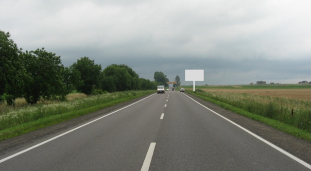 Щит 6x3,  Автодорога Львів-Радехів, в'їзд у Львів, справа