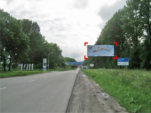 Щит 12x5,  с. Підгірне (напрямок до міста)