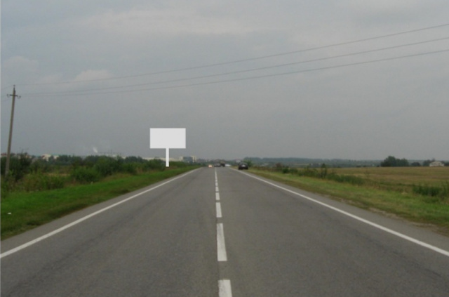 Щит 6x3,  Автодорога Довжанка-Черляни, (Городок) слева