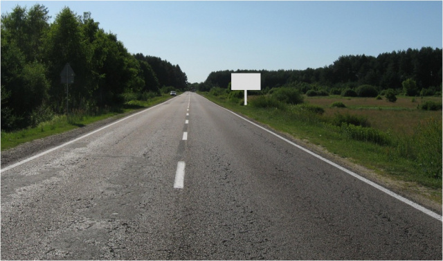 Щит 6x3,  Автодорога Львів-Краківець, в напрямку Краківця
