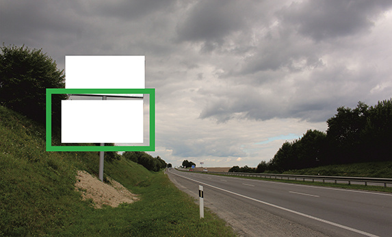 Щит 3x6,  М-06 Київ-Чоп км. 575+600 Луб'яна (на Львів лівий низ)