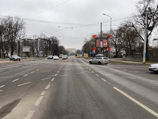 Скролл 2.3x3.14,  вул. Замарстинівська – Липинського (на перехресті)