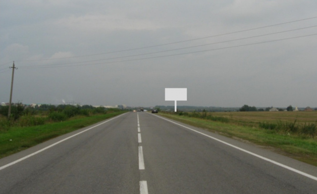 Щит 6x3,  Автодорога Довжанка-Черляни, (Городок) справа
