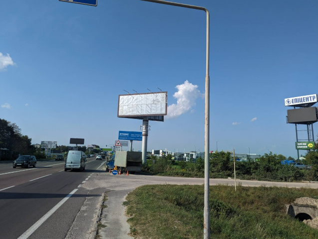 Щит 12x5,  Кільцева дорога (400 м. від вул. Городоцька, на Варшаву)