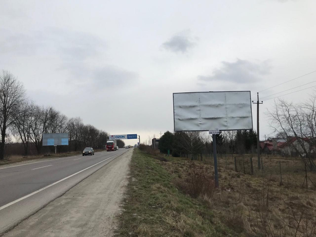 Щит 6x3,  Траса М-10, Західний обхід, біля Транс-Сервіс, в сторону с. Сокільники